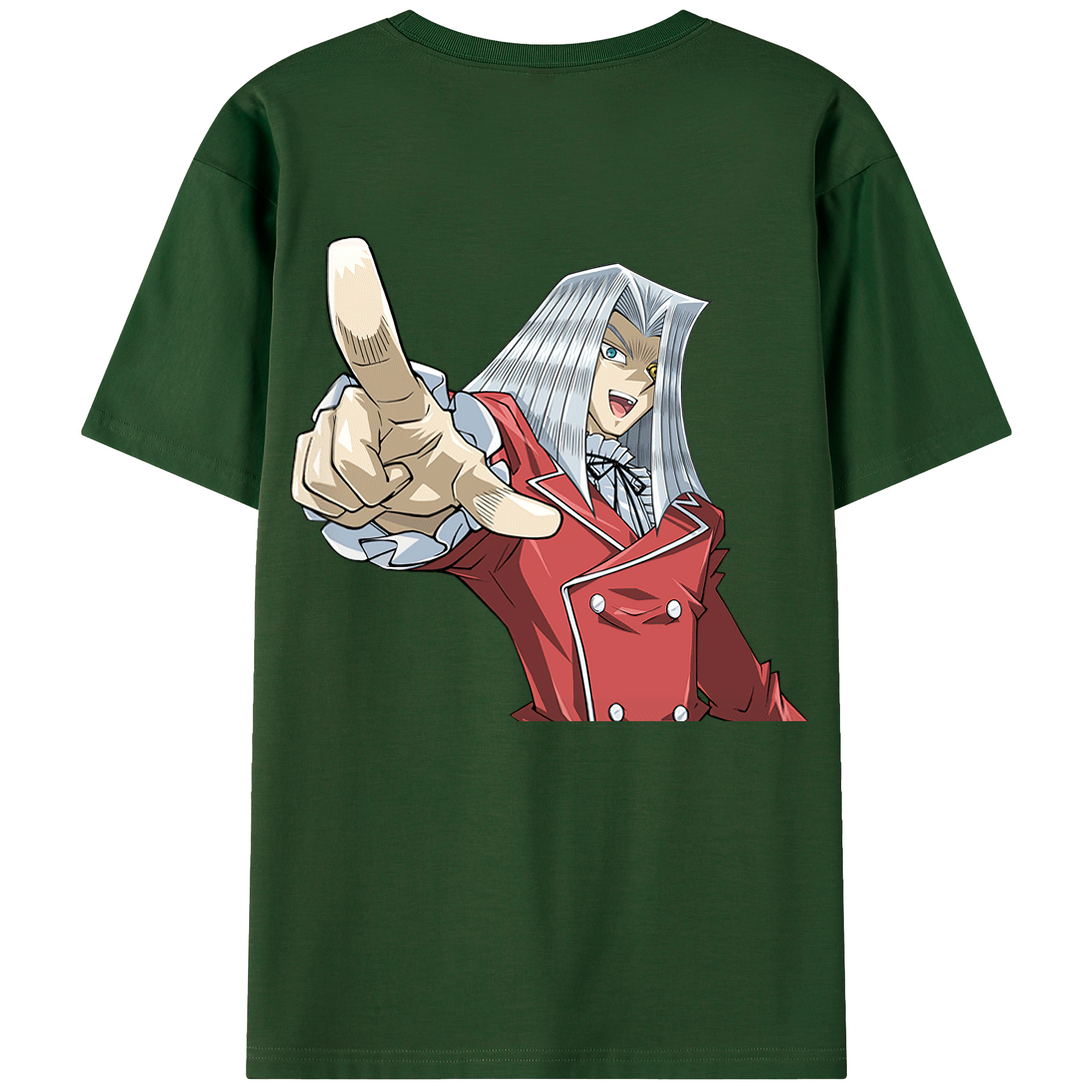 （画像用） 遊☆戯☆王 Yu-Gi-Oh! 綿100％半袖Tシャツ（背面プリント）